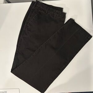 IZOD 38x36 Black Khaki Pants